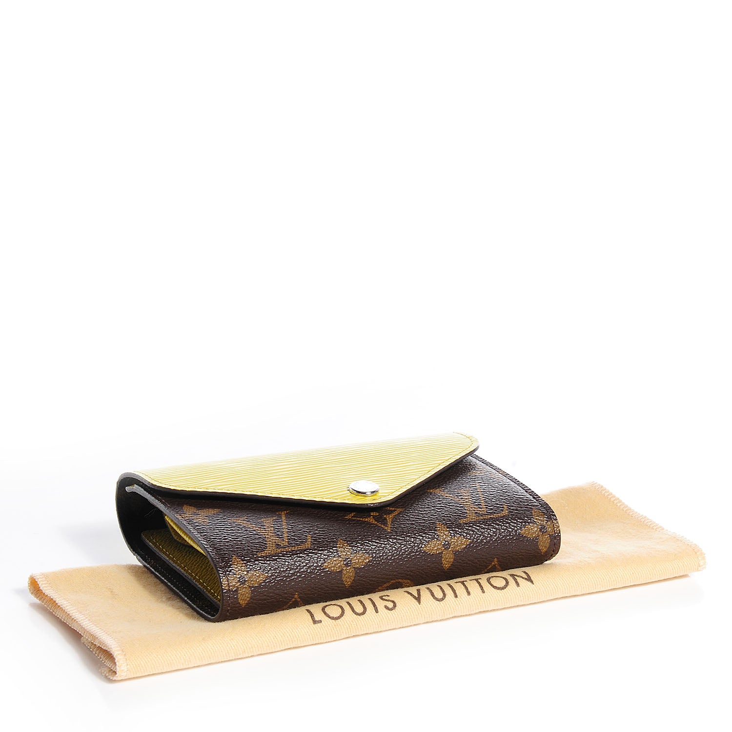 Louis Vuitton Epi Monogram Marie-Lou Compact Wallet Pistache 4 of 8