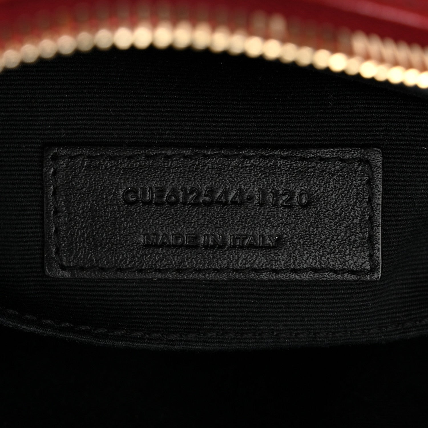 Saint Laurent Calfskin Matelasse Monogram Lou Camera Bag Opyum Red 7 of 10