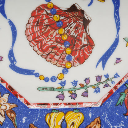 Hermes Porcelain Marqueterie de Pierres d'Orient et d'Occident Bread and Butter Plate 5 of 6