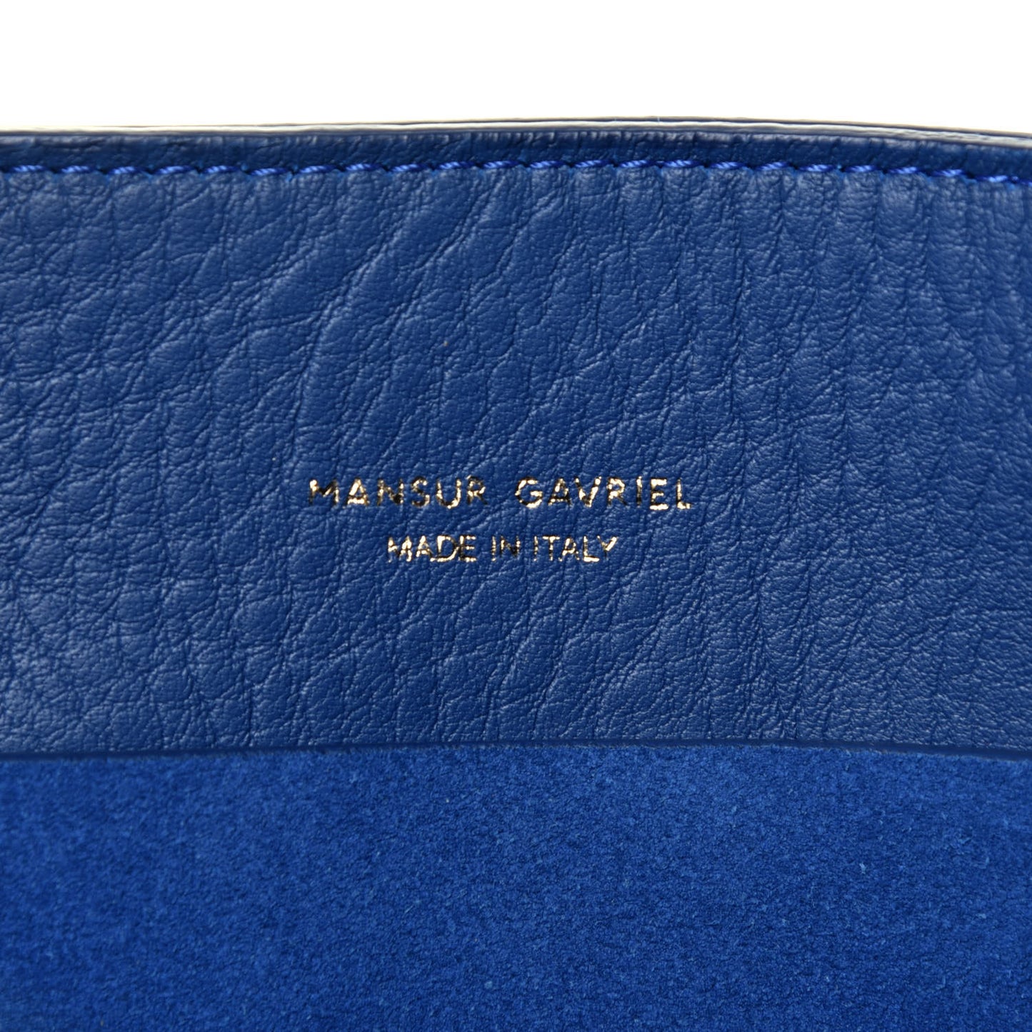 Suede Sun Bag Sea Blue