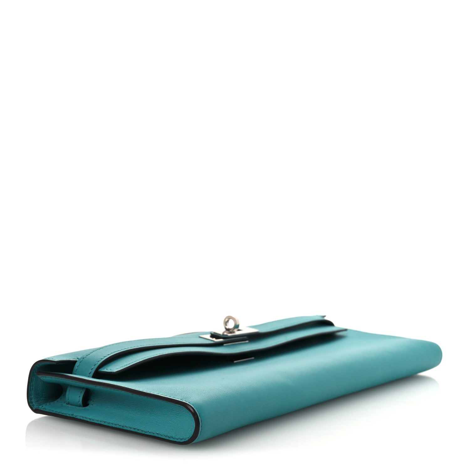 Hermes Swift Kelly Cut Clutch Pochette  Vert Verone 4 of 10