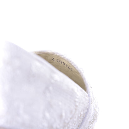 Chanel Patent Sequin CC Espadrilles 42 White 9 of 12
