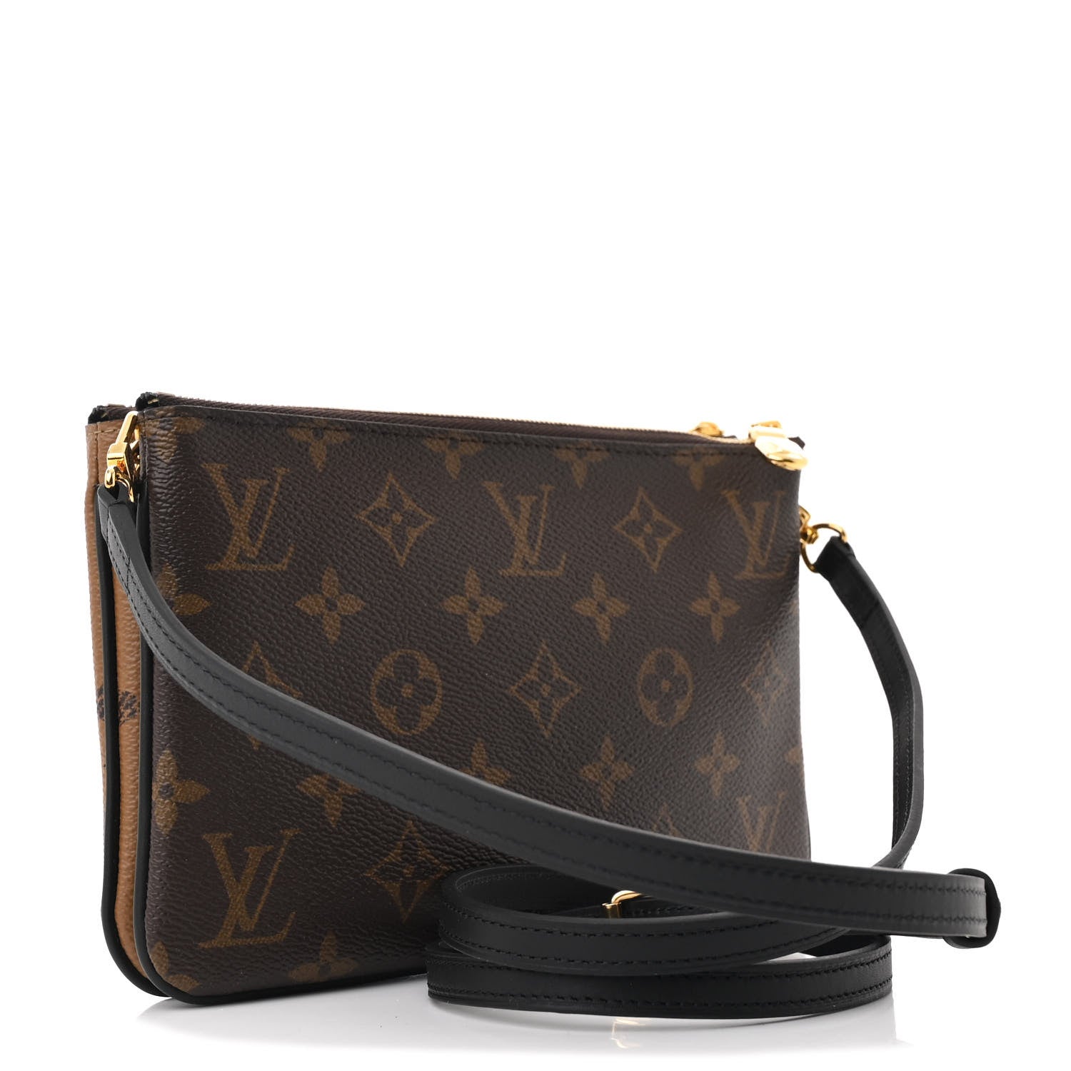 Louis Vuitton Reverse Monogram Giant Double Zip Pochette 3 of 10