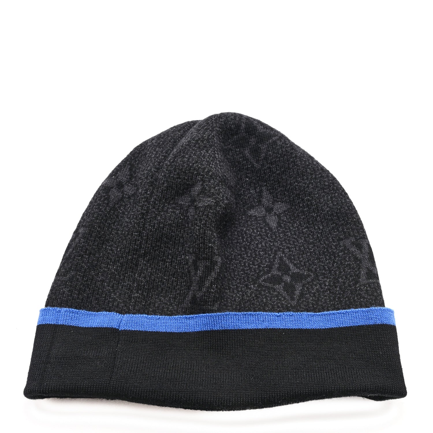 Louis Vuitton Wool My Monogram Eclipse Beanie Hat Blue 3 of 5