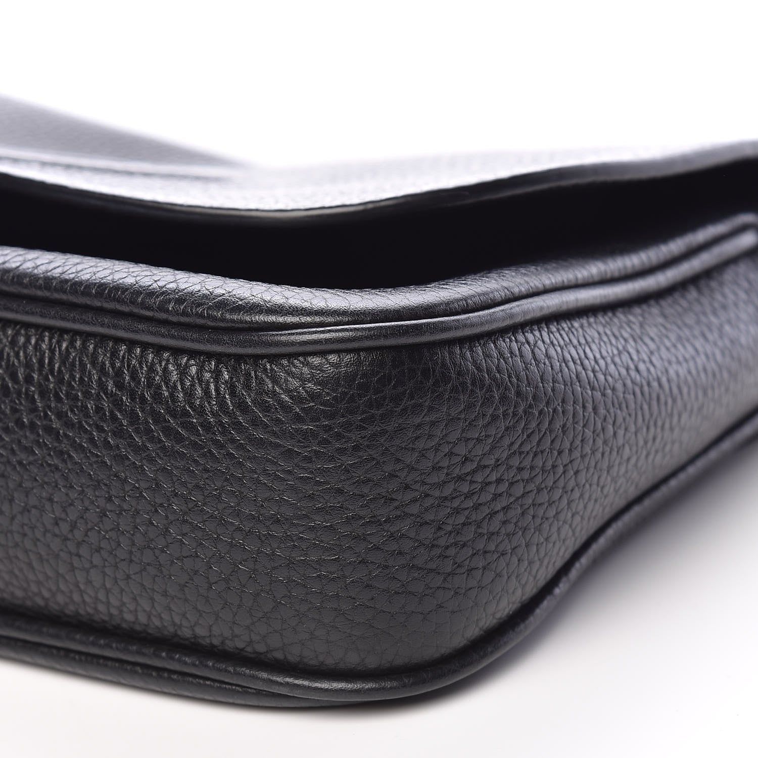 Gucci Pebbled Calfskin Medium Soho Flap Crossbody Black 7 of 11