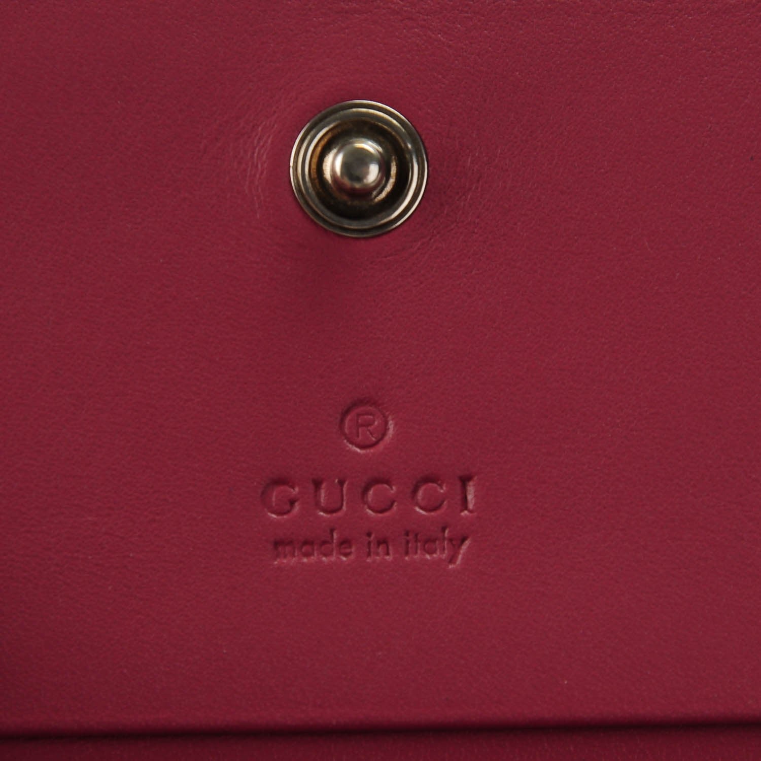 Gucci GG Supreme Monogram Blooms Card Case Beige Multicolor Dry Rose 5 of 7