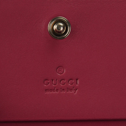 Gucci GG Supreme Monogram Blooms Card Case Beige Multicolor Dry Rose 5 of 7