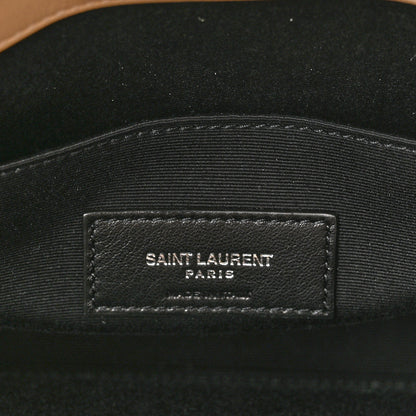 Saint Laurent Calfskin Medium Jane Tote Bag Dark Beige 8 of 12