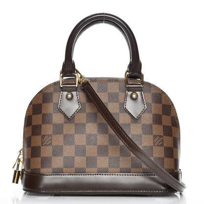 Louis Vuitton Damier Ebene Alma BB 1 of 8