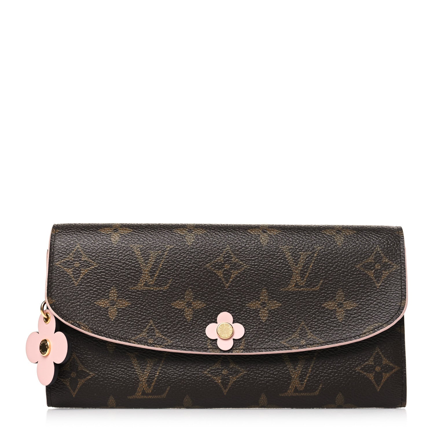 Louis Vuitton Monogram Bloom Flower Emilie Wallet 1 of 7