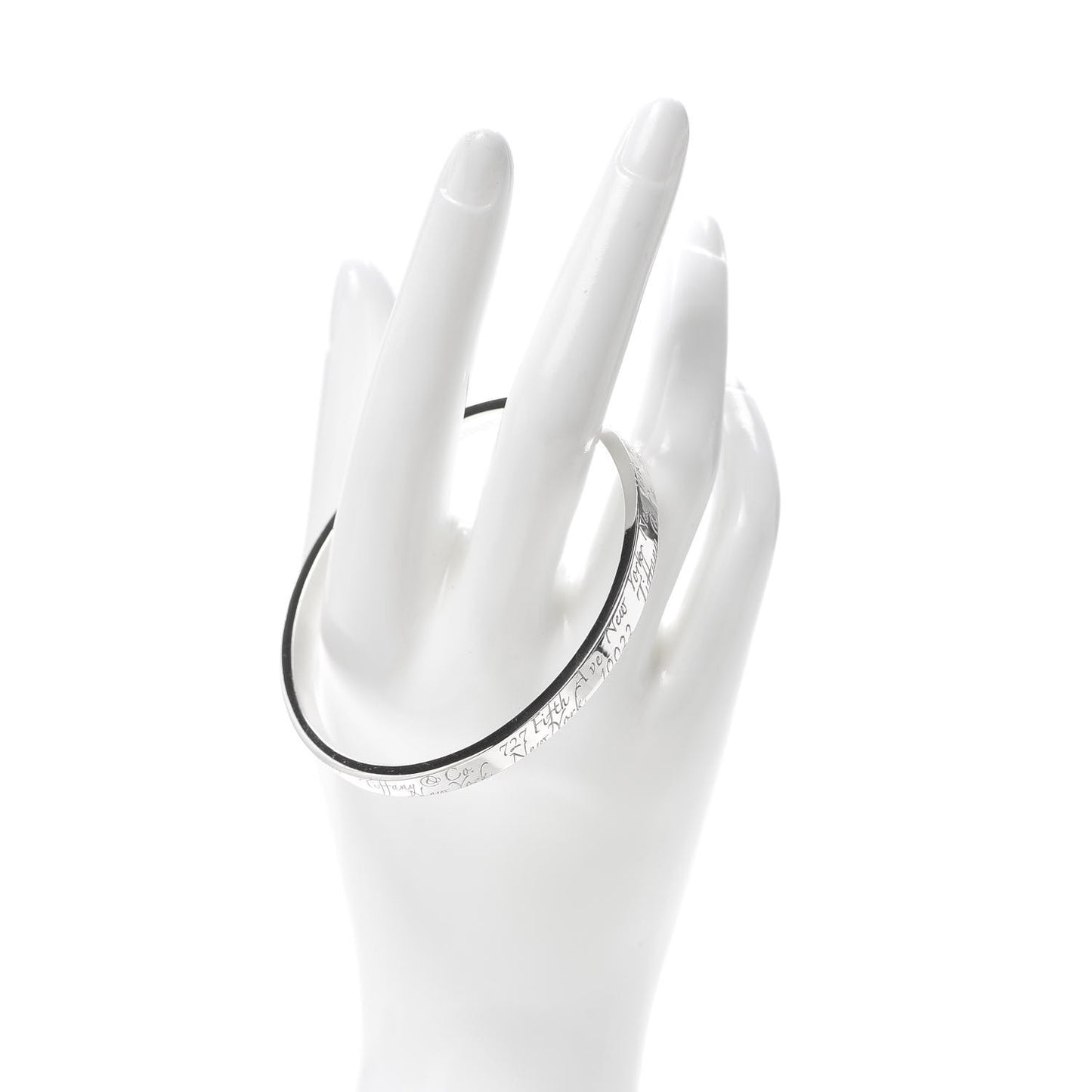 Sterling Silver Notes Bangle Bracelet