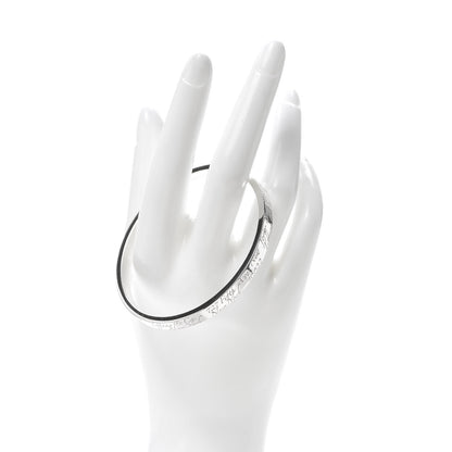 Tiffany Sterling Silver Notes Bangle Bracelet 2 of 5