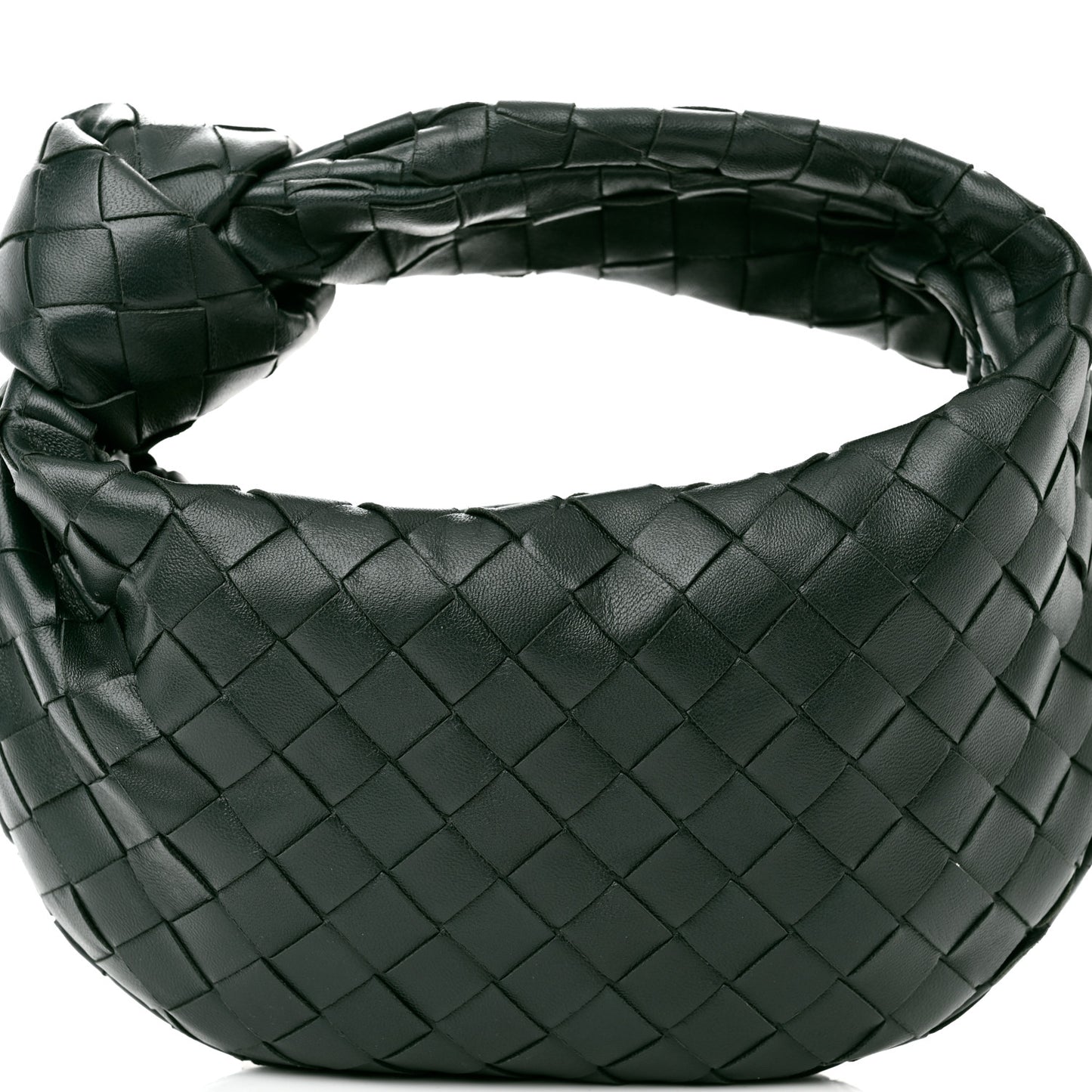 Nappa Intrecciato Mini Jodie Dark Moss