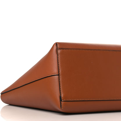 Loewe Smooth Calfskin Small Anagram Tote Tan Ecru 7 of 8