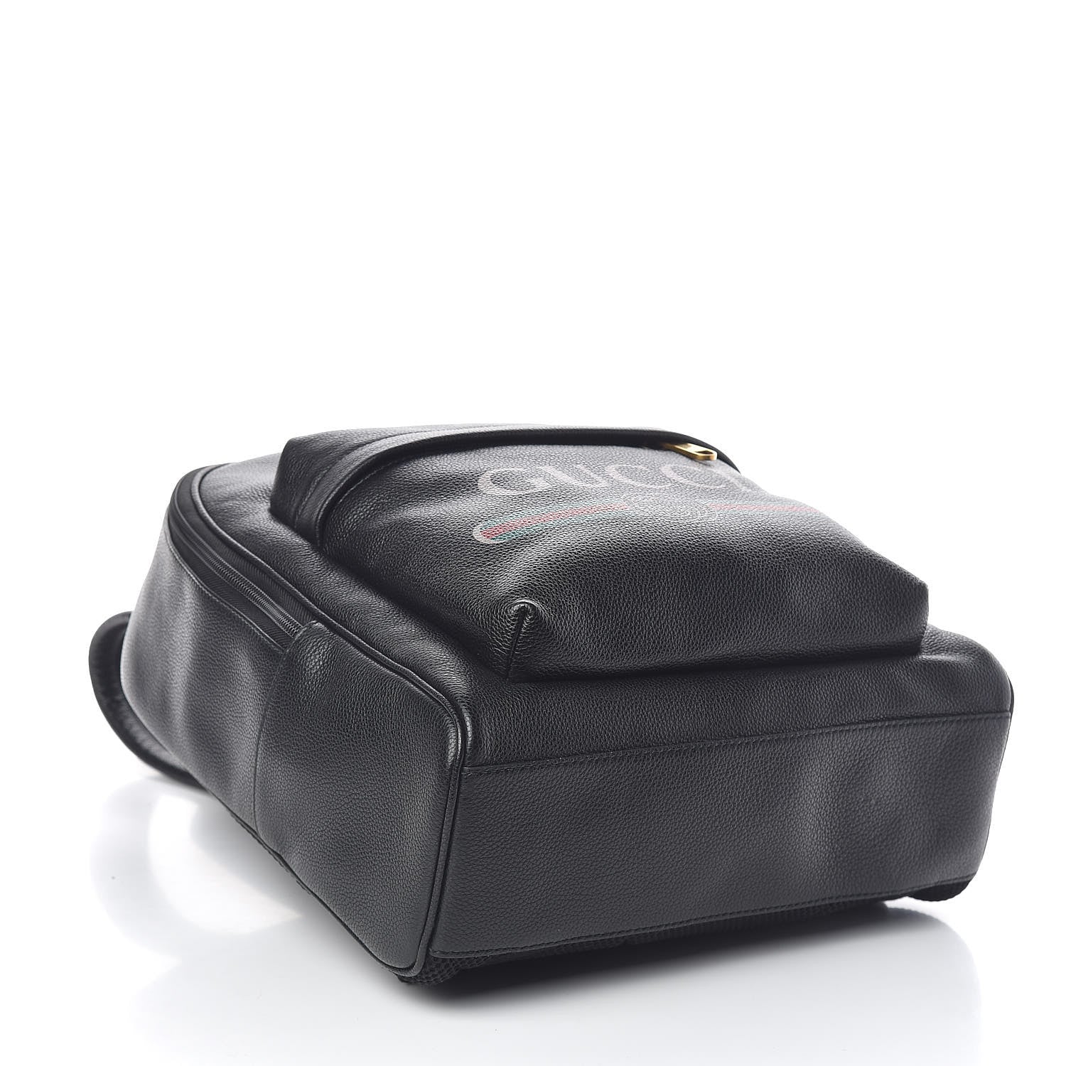 Gucci Calfskin Logo Day Backpack Black 4 of 11