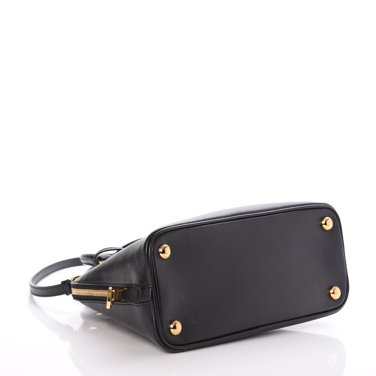 Prada Saffiano Lux Small Promenade Tote Black 5 of 9