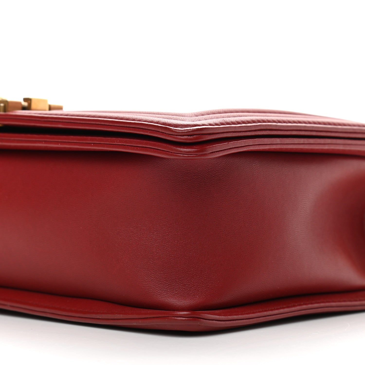 Chanel Calfskin Quilted New Medium Boy Flap Red 9 of 11