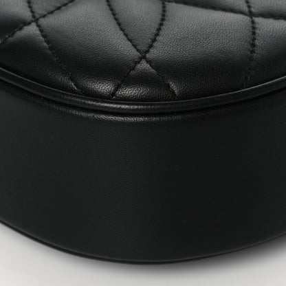 Dolce & Gabbana Smooth Calfskin Mini Devotion Camera Bag Black 9 of 9