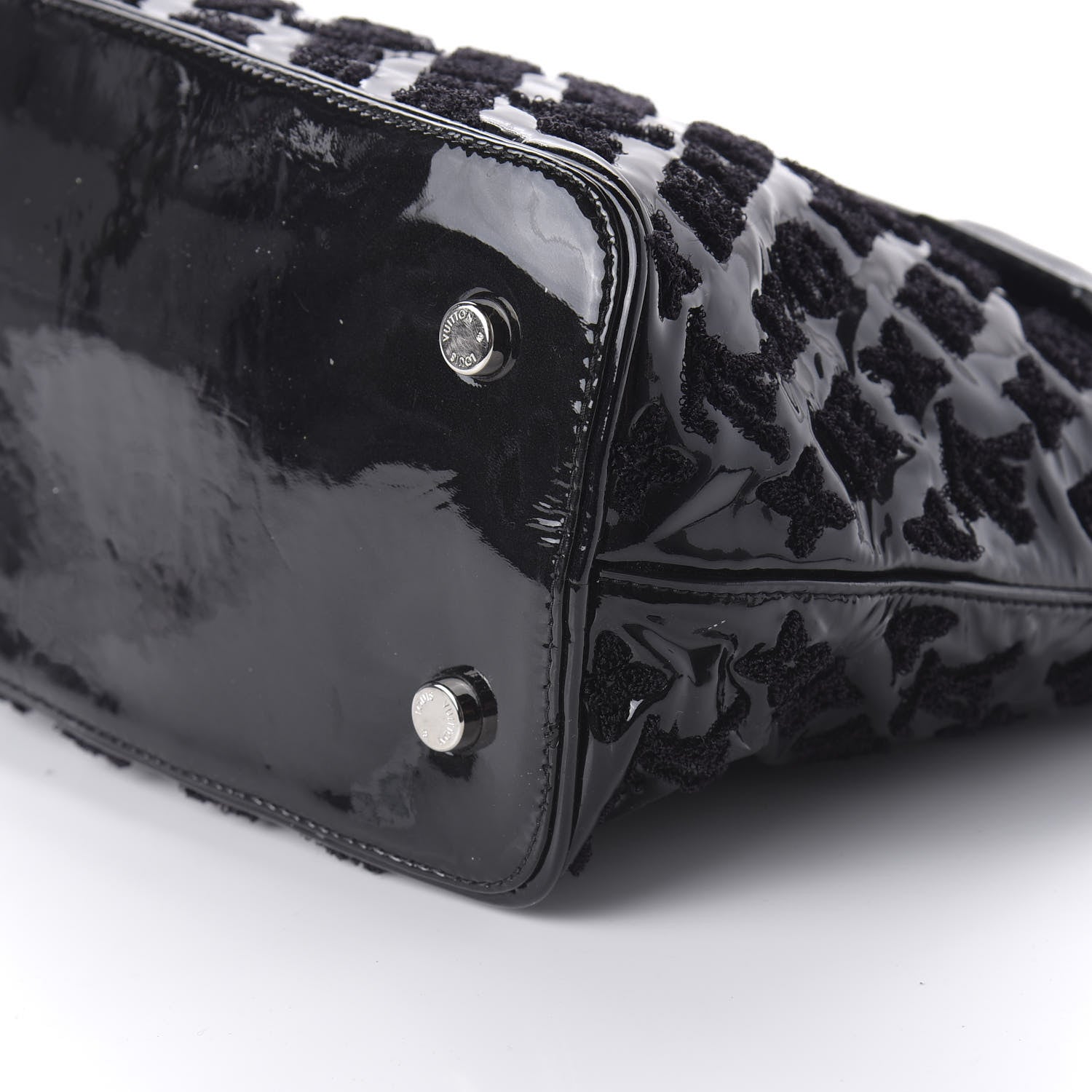 Louis Vuitton Patent Lambskin Fascination Lockit Vert Fonce 7 of 9