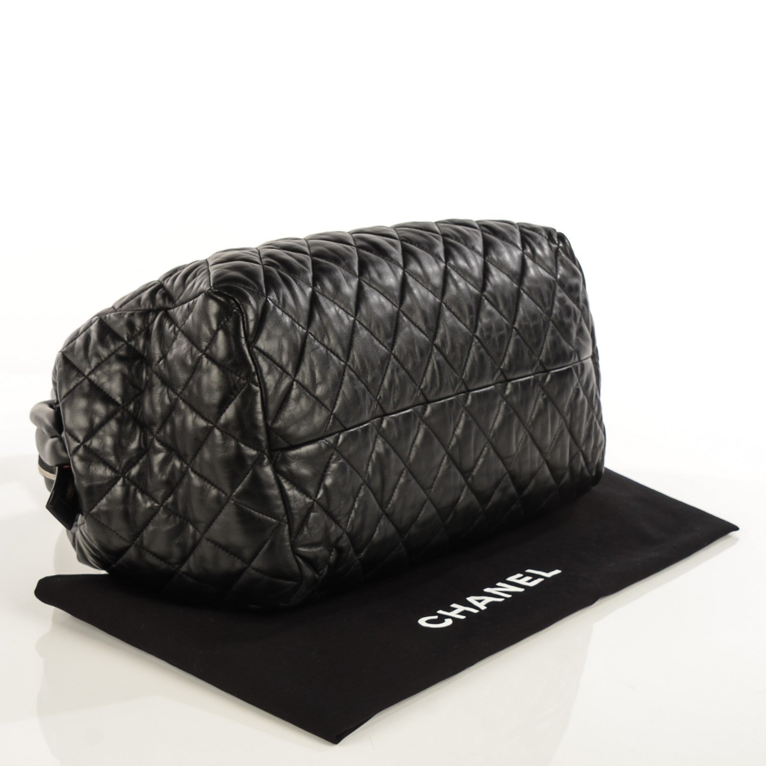 Chanel Lambskin Coco Cocoon Bowler Black 4 of 7
