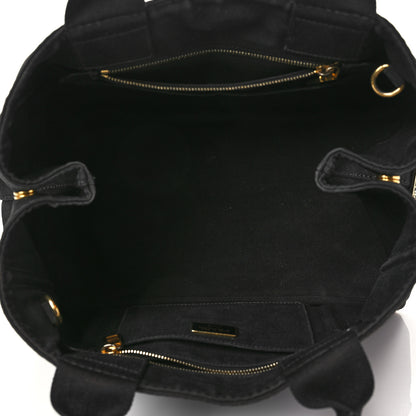 Prada Canapa Logo Tote Black 4 of 9