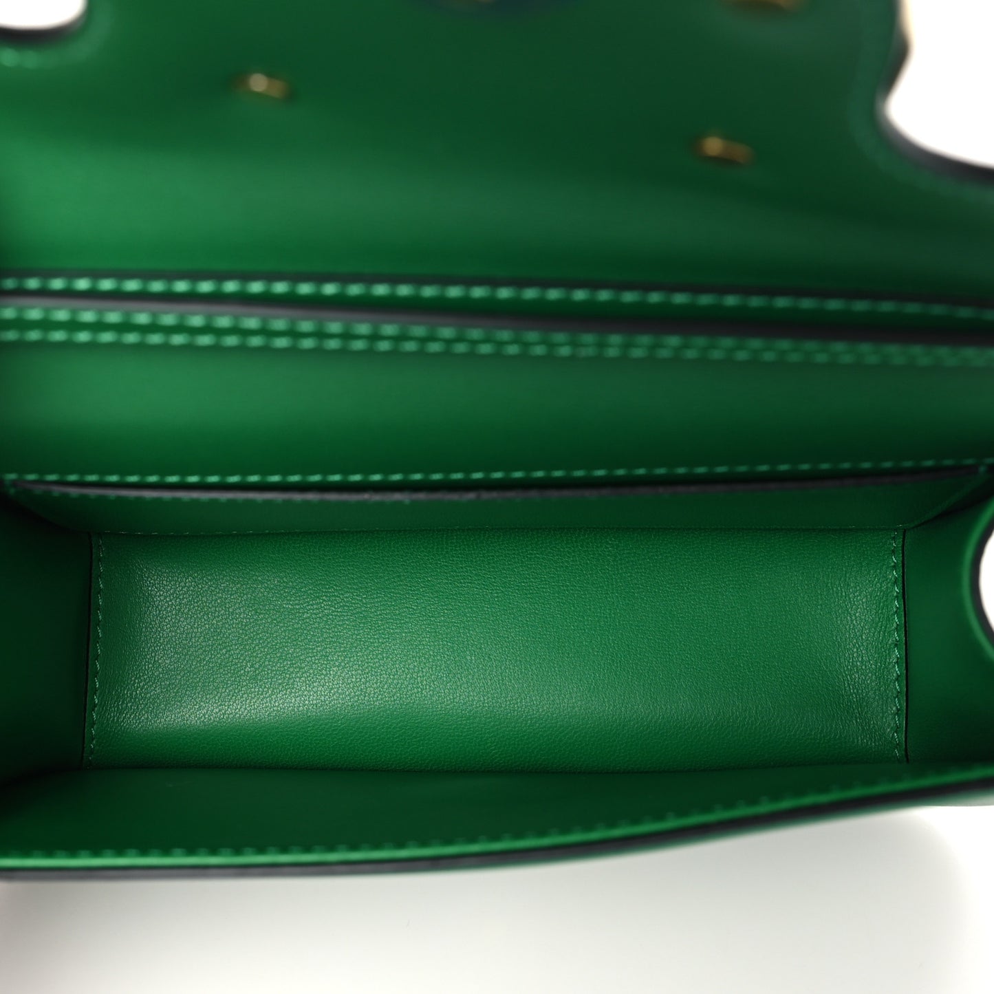 Calfskin Vlogo Small Loco Shoulder Bag Gea Green