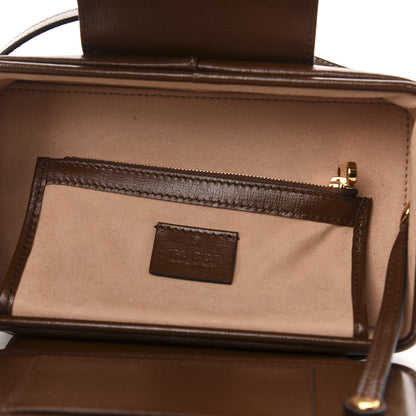 Gucci GG Supreme Monogram Mini Clasp Bag Beige Brown 5 of 12
