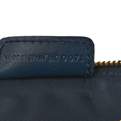 Christian Dior Monogram Mini Saddle Pochette Navy 7 of 10