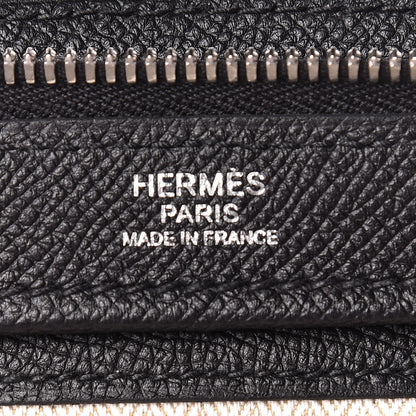 Hermes Grained Monsieur Cityback 27 Black 7 of 12
