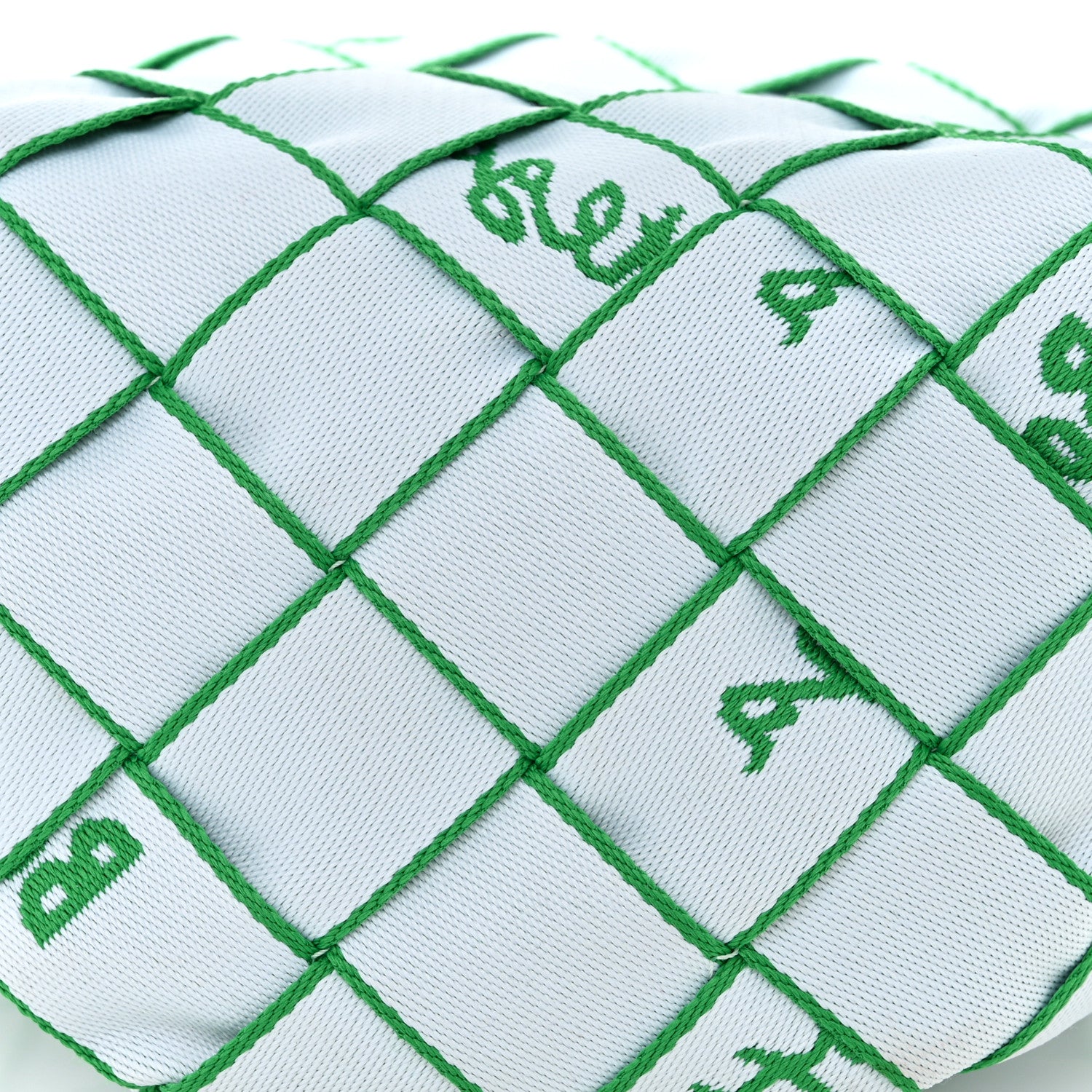 Bottega Veneta Cloth Webbing Mini Double Knot Bag White Parakeet 8 of 10