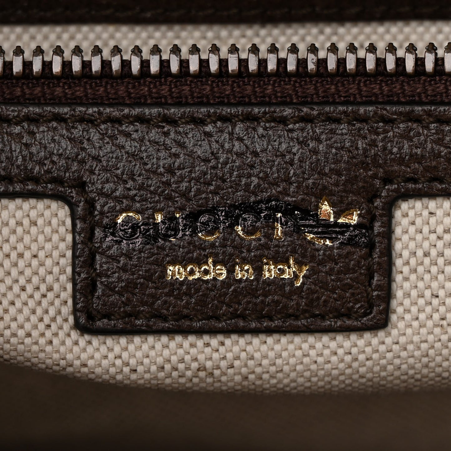 X ADIDAS Crystal Vintage Monogram Textured Dollar Calfskin Web Trefoil Logo Medium Messenger Bag Mid Natural Nut Off White New Acero