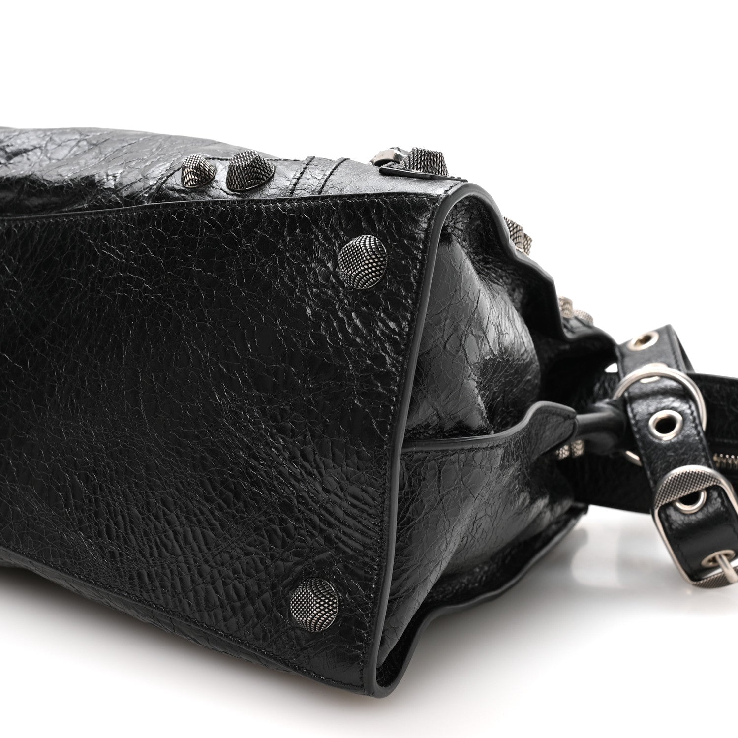 Balenciaga Agneau Arena Neo Cagole City Handbag Black 11 of 11
