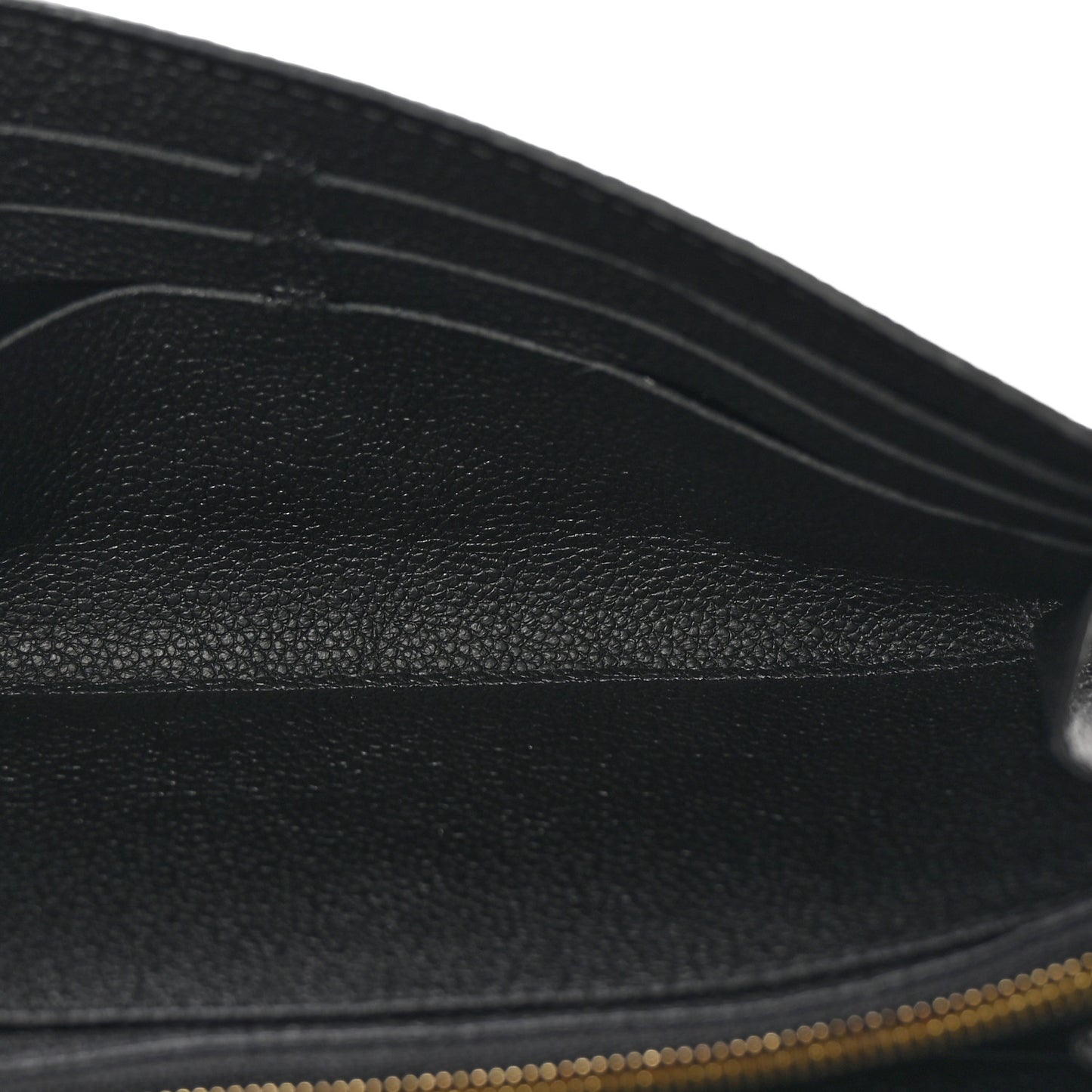 Monogram Empreinte Giant Sarah Wallet Black Beige