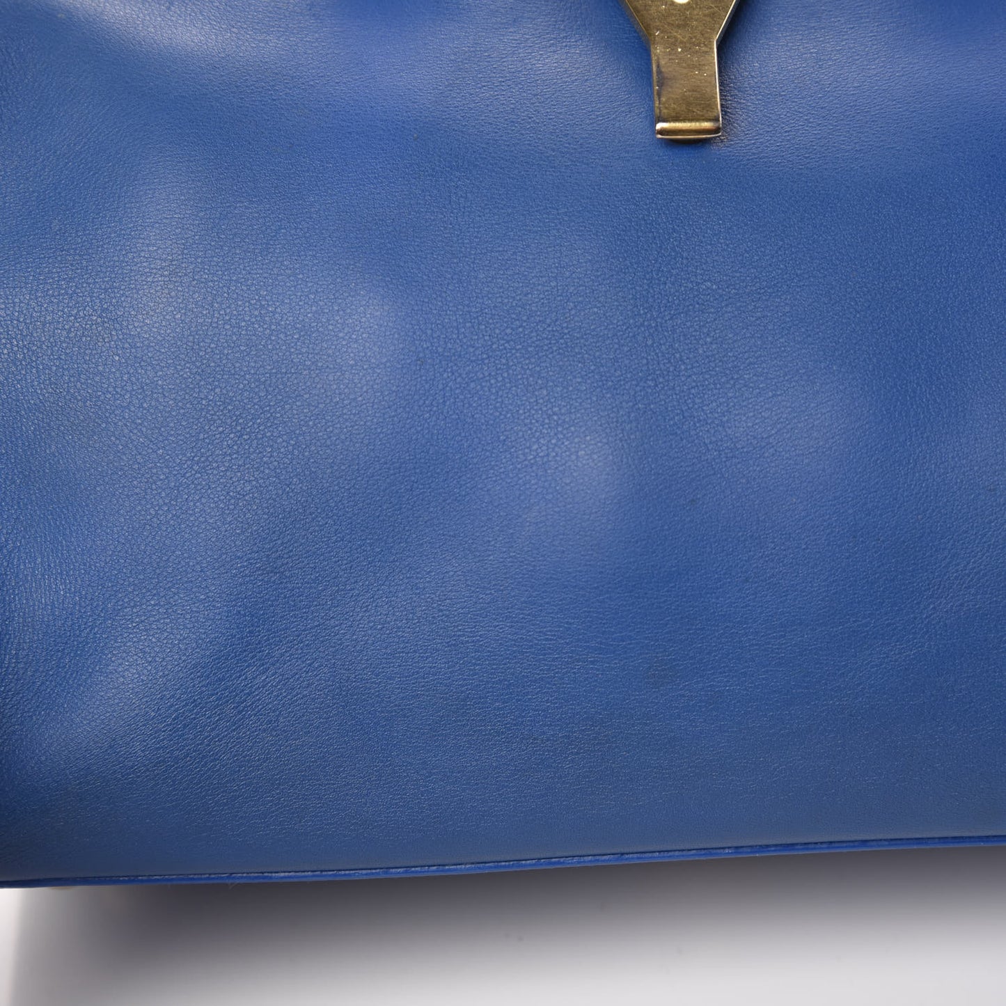 Calfskin Small Classic Y Cabas Royal Blue