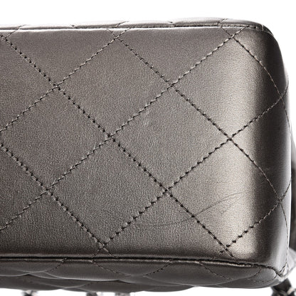 Chanel Metallic Lambskin Quilted Jumbo Double Flap Bronze 9 of 9