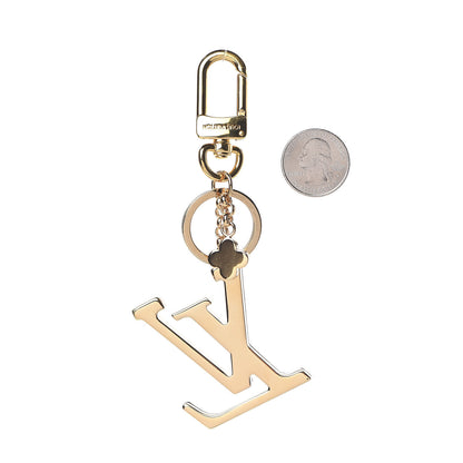 Louis Vuitton Metal Taurillon LV Capucines Bag Charm Key Holder Black 2 of 3
