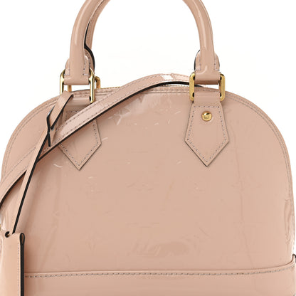 Louis Vuitton Vernis Alma BB Rose Ballerine 9 of 13