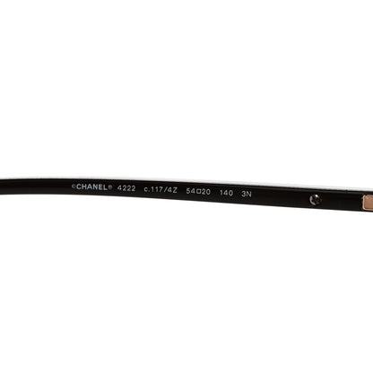 Chanel Cat Eye Sunglasses 4222 Pink Gold 6 of 8