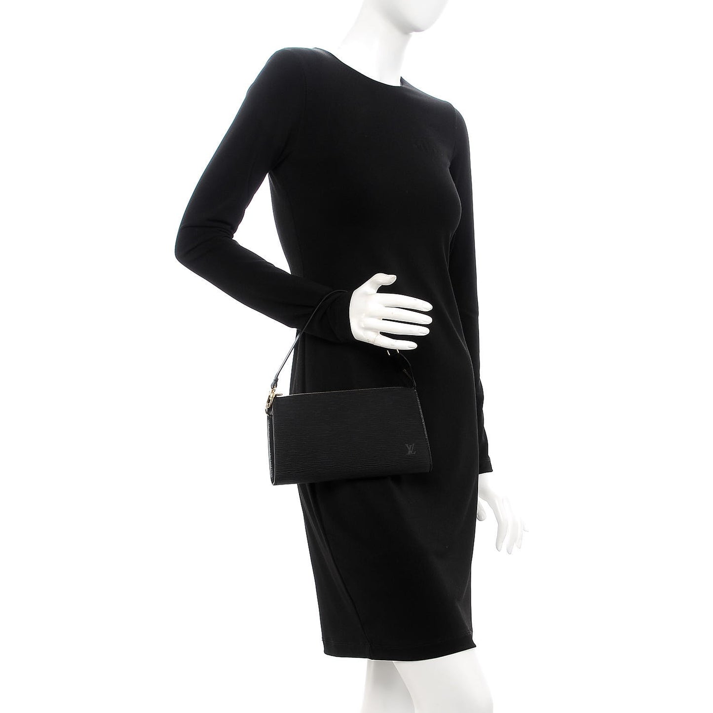 Epi Pochette Accessories 24 Black