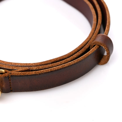 Gucci Faded Calfskin Double G 20mm Belt 80 32 Cuir 6 of 6