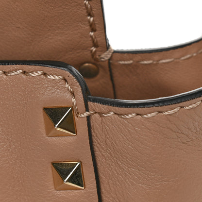 Valentino Garavani Vitello Medium Rockstud Tote Alpaca 10 of 10