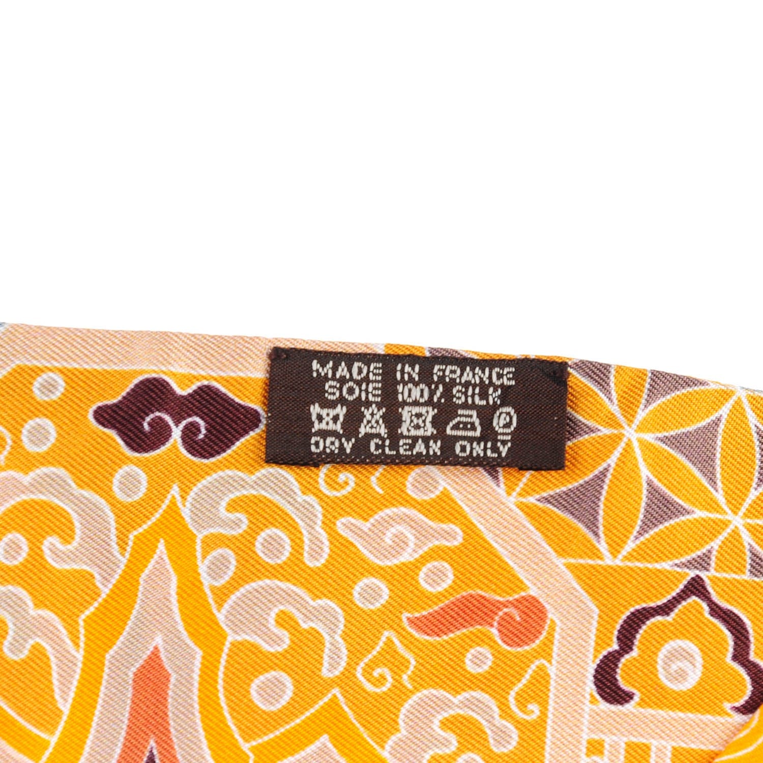 Hermes Silk Collections Imperiales Twilly Bouton D'Or Miel Vert 3 of 5