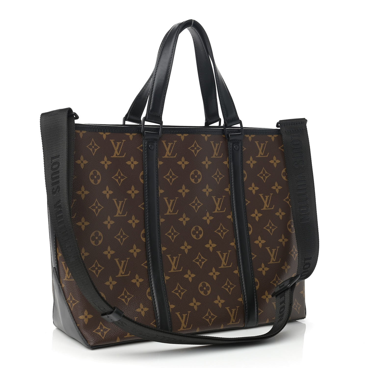 Louis Vuitton Monogram Macassar Weekend Tote PM 2 of 8