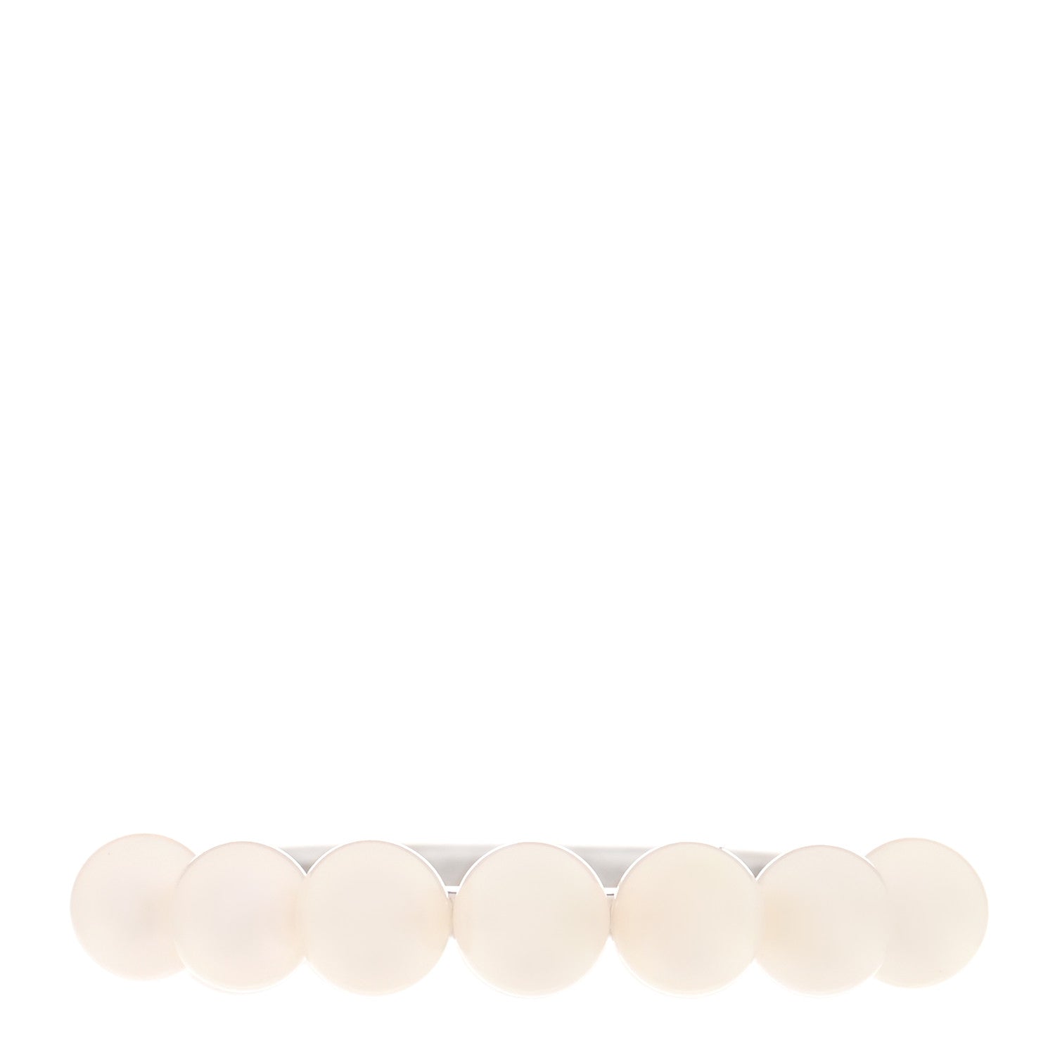 Mikimoto 18K White Gold Akoya Pearl 3.5-4mm Stackable Ring 53 6.5 1 of 5