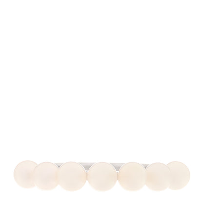 Mikimoto 18K White Gold Akoya Pearl 3.5-4mm Stackable Ring 53 6.5 1 of 5