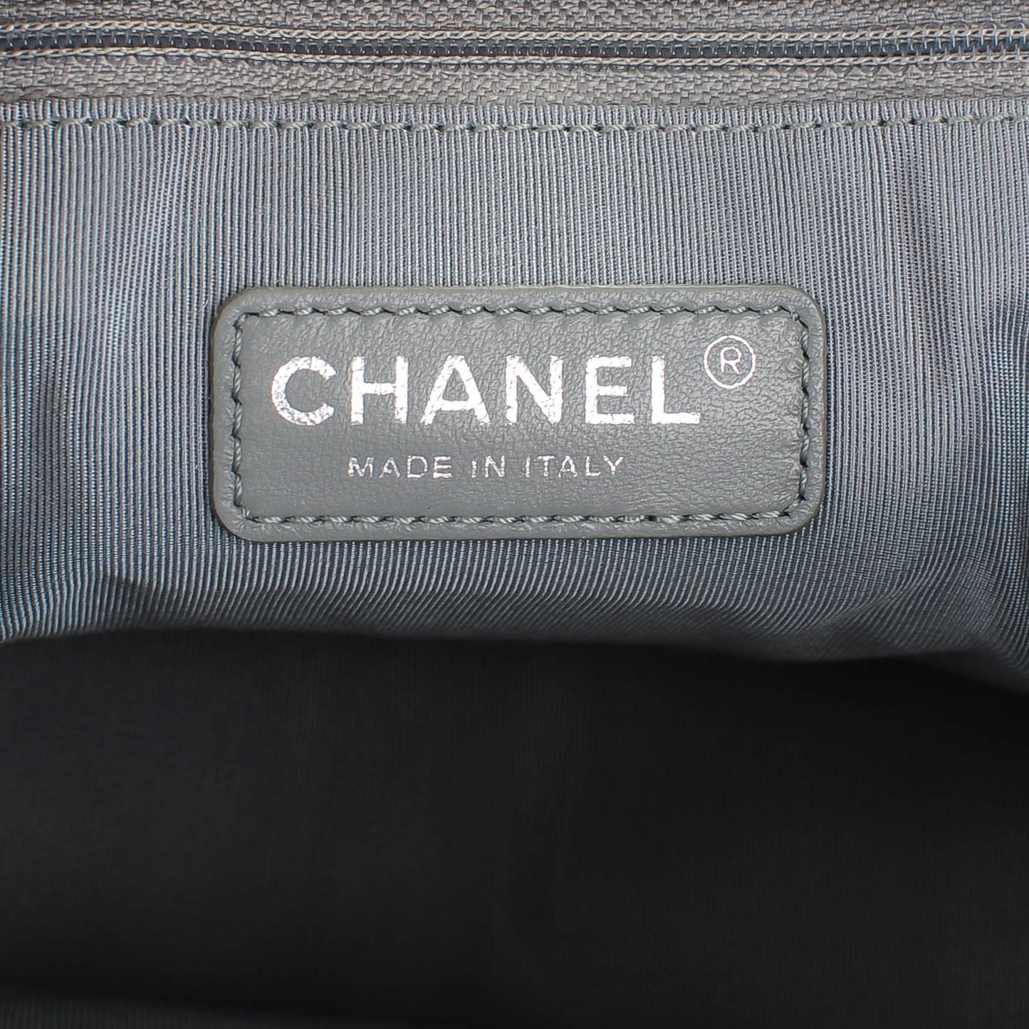 Caviar Quilted Large French Riviera Flap Black