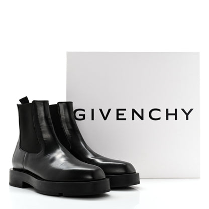 Givenchy Calfskin Square Chelsea Boots 37 Black 11 of 11