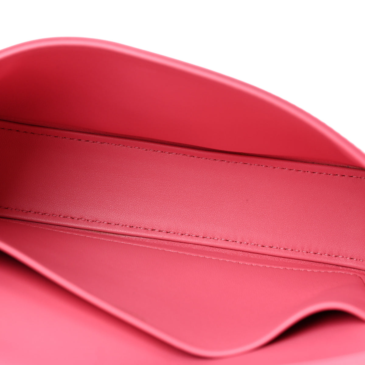Shiny Calfskin Claude Chain Shoulder Bag Rose
