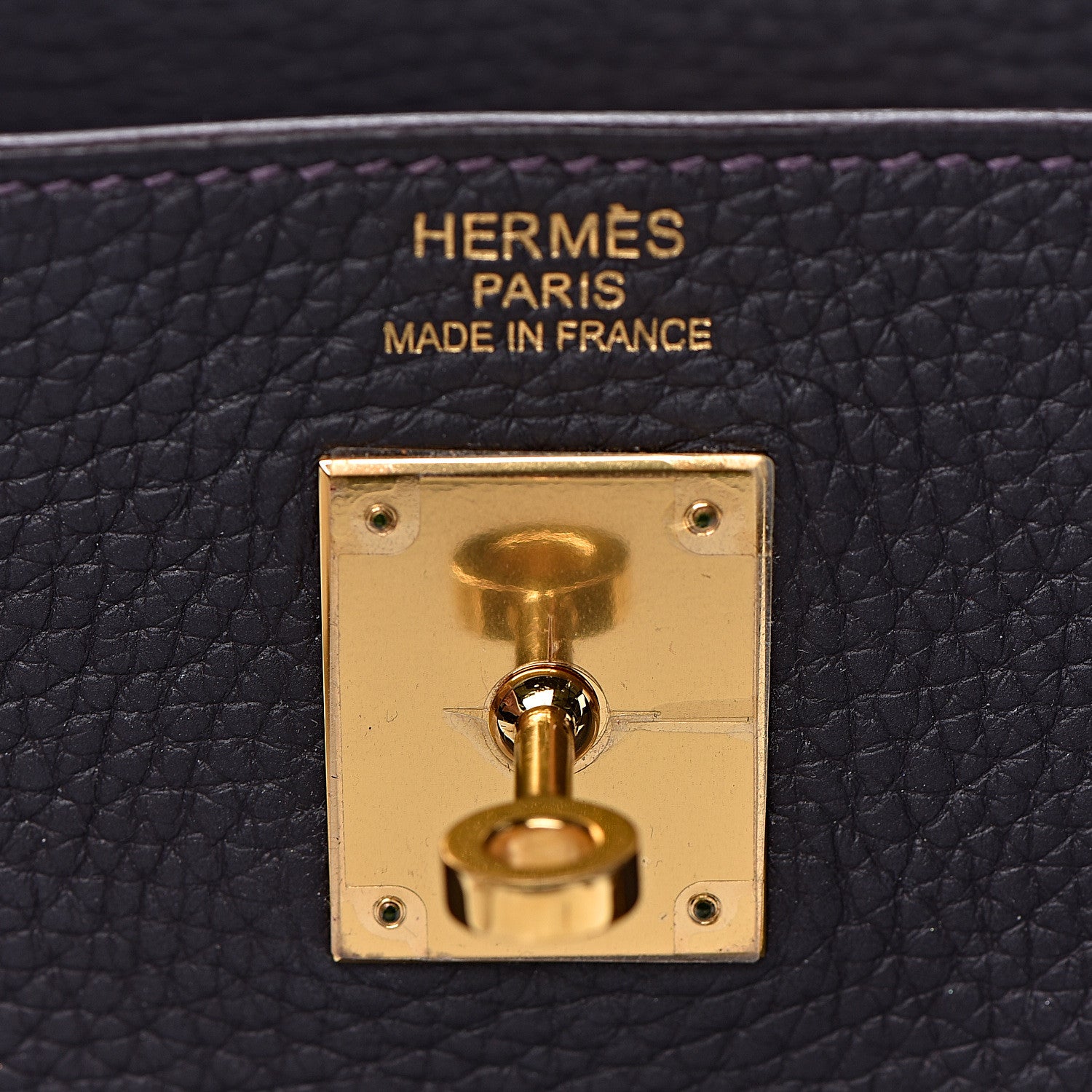 Hermes Taurillon Clemence Kelly Retourne 35 Raisin 22 of 46