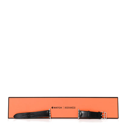 Hermes Swift 38mm Apple Watch Single Tour Band Black 6 of 6